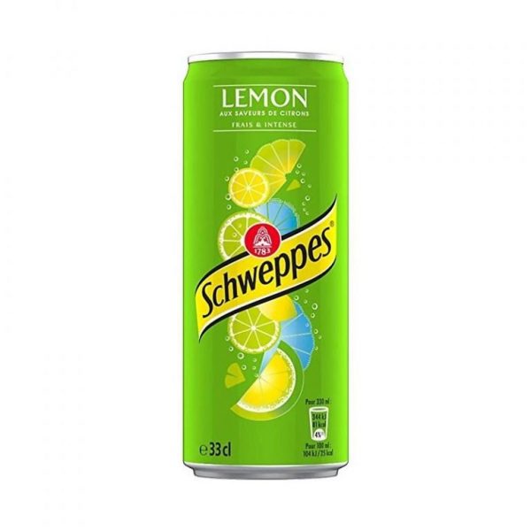 Schweppes - Lemon 24 blikjes van 33cl