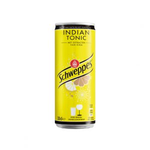 Schweppes - Indian Tonic 24 blikjes van 33cl