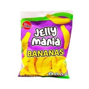 Jake Jelly Mania Bananas 100gr 8412147570087 frisdrankshop hedel bananen snoep snoepbanaantjes