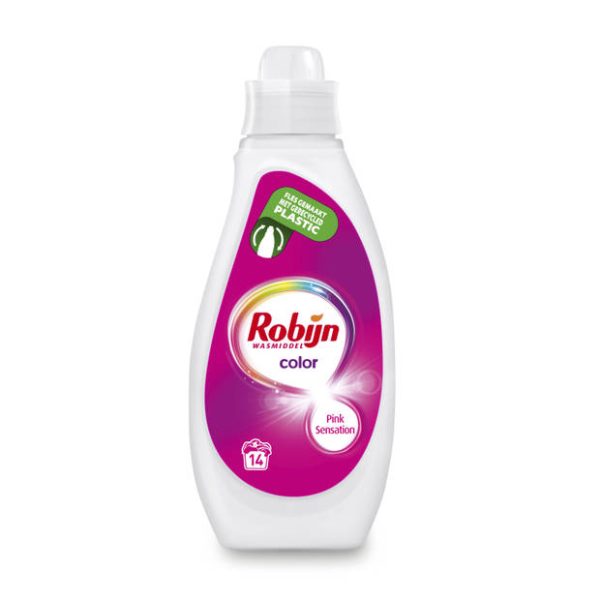 Robijn Vloeibaar Wasmiddel – Color Pink Sensation 700 ml 8720181105128 frisdrank-shop hedel kerkdriel