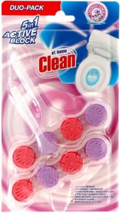 At Home Clean - Toiletblok – 5 in 1 Flower Power 2 x 45 gr 8720604315165 frisdrank-shop hedel kerkdriel